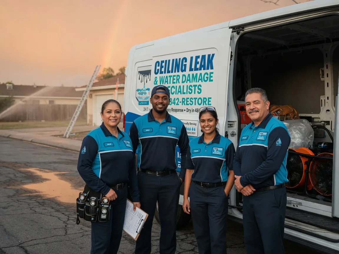 Ceiling Leak Cleanup company in Beldenville, WI